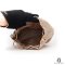 PRADA BUCKET BEIGE PEARL STRAP NYLON GHW
