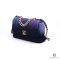 CHANEL FLAP 19 30 PURPLE BLACK TWEED SGHW