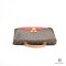 Louis Vuitton LOCKY MM BROWM MONOGRAM RED CANVAS GHW