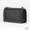 CHANEL BOY 10 BLACK CAVIAR RHW
