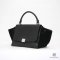 CELINE TRAPEZE SMALL BLACK CALF SHW