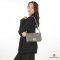 CHANEL BOY 10 GREY CAVIAR SHINY SHW