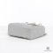 DIOR LADY MY ABC MINI GREY LAMB GHW