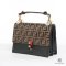 FENDI KAN SMALL BROWN BLACK GHW