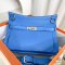 HERMES JYPSIERE 34 BLUE TOGO SHW STAMP Q