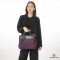 HERMES HERBAG PURPLE/BLACK