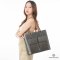 LOUIS VUITTON TOTE LEATHER EMBOSSED BLACK