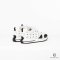 MCM SNEAKER 40 WHITE BLACK