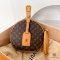 LOUIS VUITTON BOITE CHAPEAU 17 BROWN MONOGRAM CANVAS GHW
