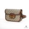 GUCCI HORSEBIT 1955 MEDIUM BROWN GG MONOGRAM GHW