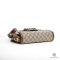 GUCCI HORSEBIT 1955 MEDIUM BROWN GG MONOGRAM GHW