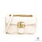 GUCCI MARMONT MINI WHITE CALF GHW