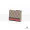 GUCCI BI FOLD WALLET SHORT WHITE ANIMAL 1.00 PHOTO OUT STUDIO PRINT GG MONOGRAM GHW