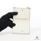 GUCCI BI FOLD WALLET SHORT WHITE ANIMAL 1.00 PHOTO OUT STUDIO PRINT GG MONOGRAM GHW