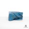 BALENCIAGA TRIANGLE XS BLUE CALF SHW