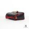 GUCCI MARMONT TOP HANDLE MINI BLUE RED CALF GHW