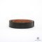 HERMES BELT 90 BLACK BROWN STAMP O SQ