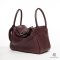 HERMES LINDY 26 BORDEAUX SHW STAMP A