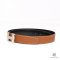  HERMES BELT 85 BLACK BROWN