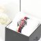 GUCCI WOLF STRAP 3 COLOR 38 MM RED WHITE NAVY NYLON SHW