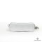 CHANEL GABRIELLE MEDIUM SILVER METALLIC LAMB SGHW