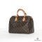 LOUIS VUITTON SPEEDY 30 EBENE MONOGRAM CANVAS GHW