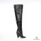 ROGER VIVIER BOOT LONG 36 BLACK CALF