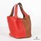 HERMES PICOTIN 18 RED GOLD TOGO GHW