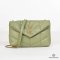 YSL LOU LOU MINI GREEN CALF GHW