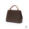 LV CLUNY BROWN MONOGRAM PINK MONOGRAM CANVAS GHW