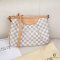 LV SIRACUSA PM AZUR DAMIER CANVAS GHW