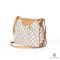 LV SIRACUSA PM AZUR DAMIER CANVAS GHW