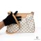 LV SIRACUSA PM AZUR DAMIER CANVAS GHW