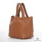 HERMES PICOTIN 18 BROWN GOLD TOGO SHW