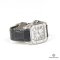 CARTIER SANTOS 100 WATCH NAVY LEATHER SHW