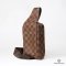  LOUIS VUITTON GERONIMOS 20 EBENE DAMIER GHW