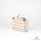 MCM STAR EYED BUNNY BOX SMALL BEIGE LAMB SHW