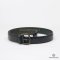 BOTTEGA BELT 4 CM 100 NAVY SHINY EMBOSSED