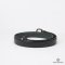 BOTTEGA BELT 4 CM 100 NAVY SHINY EMBOSSED