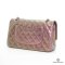CHANEL CLASSIC 10_ PINK METALIC LAMB GHW