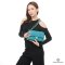 CHANEL CLASSIC 10_ TURQUOISE CAVIAR SHW