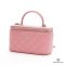 CHANEL VANITY 6.5_ PINK LAMB GHW