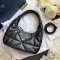 PRADA TOTE 1BA384 MINI BLACK NAPPA GHW
