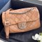 CHANEL EASY 10_ BROWN CARAMEL CAVIAR RHW