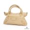 BALENCIAGA CITY GIANT SMALL BEIGE GHW