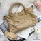 BALENCIAGA CITY GIANT SMALL BEIGE GHW