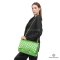 CHANEL CLASSIC 13_ GREEN PATENT LEATHER SHW