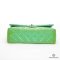 CHANEL CLASSIC 13_ GREEN PATENT LEATHER SHW