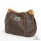  LOUIS VUITTON GALLIERA PM BROWN MONOGRAM EBENE CANVAS GHW