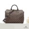 LOUIS VUITTON SPEEDY BAND 30 BROWN DAMIER EBENE CANVAS GHW